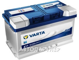 VARTA Blue Dynamic 580 406 074 12В 6ст 80 а/ч оп 580 406 074